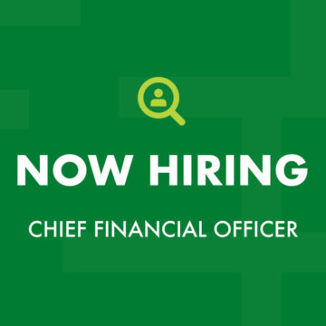 Now Hiring Chief Financial Officer