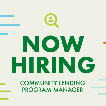 Now Hiring Community Lending Program Manager